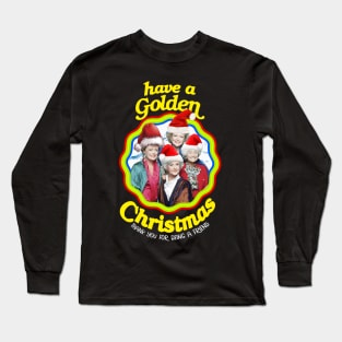 golden girls christmas Long Sleeve T-Shirt